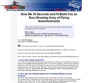 Tablet Screenshot of flyinads.com